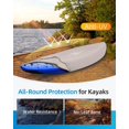 thumbnail image 2 of Funda para kayak OCEANBROAD de 12,3 a 13,5 pies, resistente al agua y a los rayos UV, 2 of 8