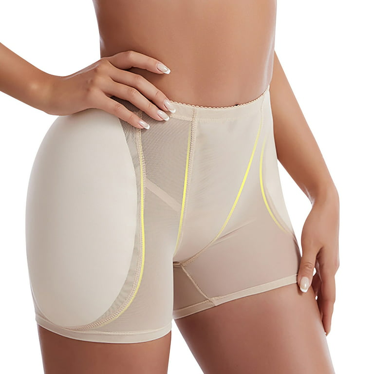 Women Hip Dip Padded Underwear Hip Enhancer Butt Lifting Shapewear Pull On  Short
