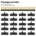 thumbnail image 6 of 20pcs Water Brass Misting Nozzles Kit, TSV Auto 3 Way Mister Fog Nozzles Cooling System for Garden Patio, 6 of 6