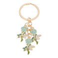thumbnail image 1 of Ofertas Únicas 1 Pc Llaveros de Encanto para Bolsos Accesorios de Bolsa Flor de Rosa Azul Cielo, 1 of 5