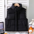 thumbnail image 2 of Baby Winter Fleece Coat Kids Boys Jacket Outwear Girls Padded Clothes Warm Bear Hooded Outdoor Coats Black 9-10Years, 2 of 8