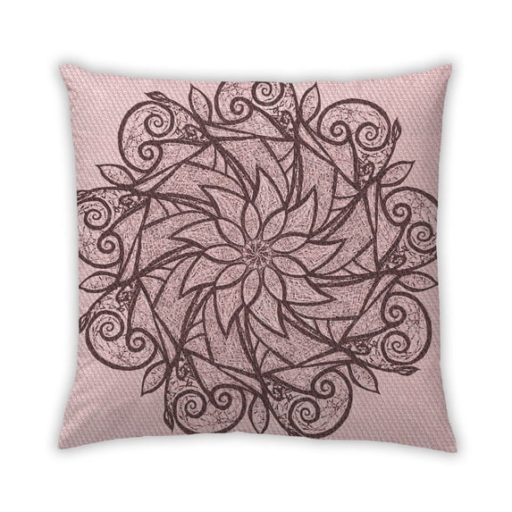 Ahgly Company Outdoor Square Contemporary Throw Pillow, 18 inch by 18 inch