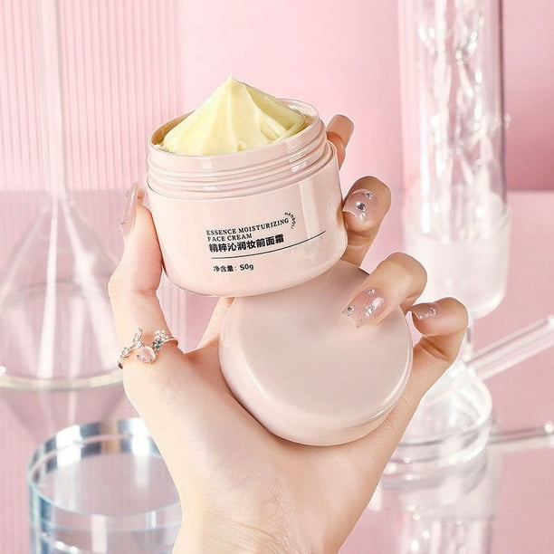 Fiudx Set de Cremas Faciales, Crema Hidratante Lazy People'S, Prebase Minimizadora de Poros, Crema Nutritiva, Maquillaje Facial Diario, para Todo Tipo de Piel, Ingredientes Importados, Textura Ligera