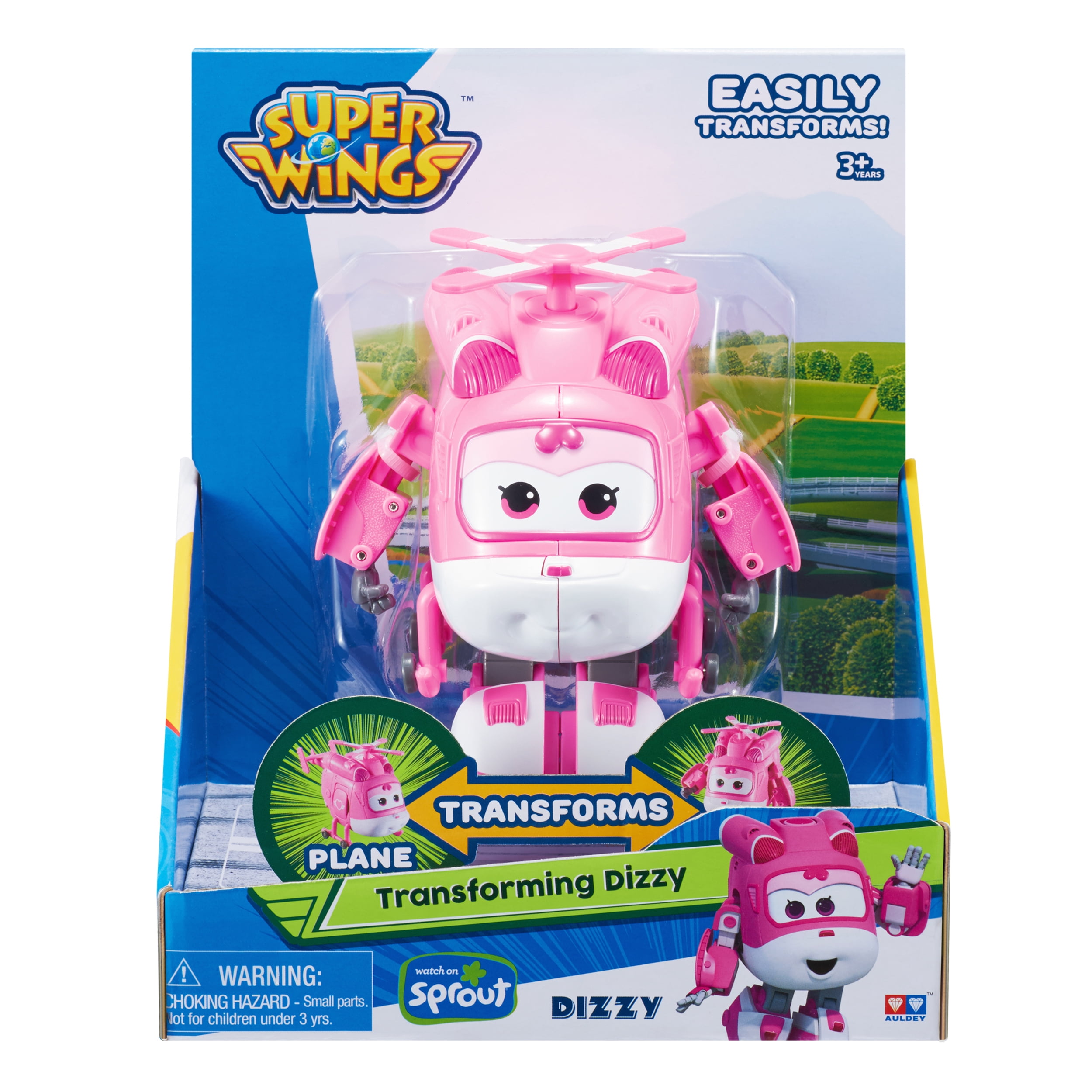 Auldey Toys - Super Wings Transforming Character, Dizzy
