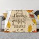 thumbnail image 1 of Fotbe Thanksgiving With A Grateful Heart Manta de Franela con Estampado, Manta Ultrasuave para Cama, Sofá, Auto, Hipoalergénica y Antibolitas-50"x40", 1 of 6