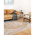 thumbnail image 4 of Rugs.com Deepa Collection Rug – 9' x 12' Yellow Medium Rug Perfect For Living Rooms, Large Dining Rooms, Open Floorplans, 4 of 9