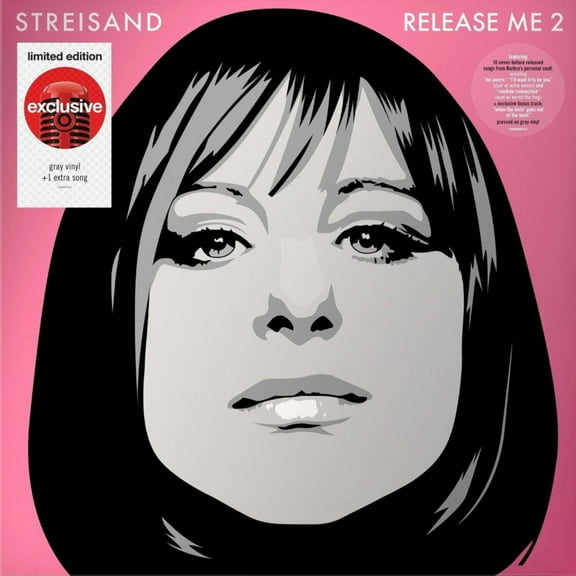 Barbra Streisand - Release Me 2 Exclusive Limited Edition Grey Colored LP Vinyl Record