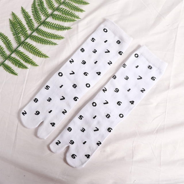 Calcetines de dividido Tabi Macarena Algodón 2 s para Kimono japonés
