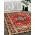 thumbnail image 2 of Ahgly Company Indoor Rectangle Traditional Brown Persian Area Rugs, 7' x 10', 2 of 6