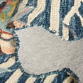 thumbnail image 5 of SAFAVIEH Jardin Rose Floral Runner Rug, Navy/Turquoise, 2'3" x 8', 5 of 10