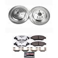 thumbnail image 3 of PowerStop Rear Z26 Street Warrior Carbon-Fiber Ceramic Brake Pad and Drilled and Slotted Rotor Kit Fits: CADILLAC Select Models K4723-26, 3 of 9