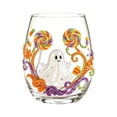 thumbnail image 3 of 2D Halloween Glass Cups, Cute Coffee Glass Cups, Glassware Drinking Glasses, Stemless Drinking Glass with Spooky Designs, Clear Cups for Cocktails, Juices & Iced Coffee (F), 3 of 9