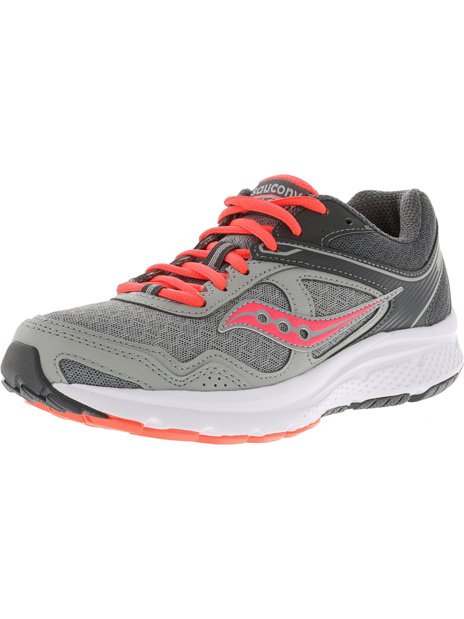 Saucony Womens Cohesion 10 Running Shoes Grey/Purple 23T4 