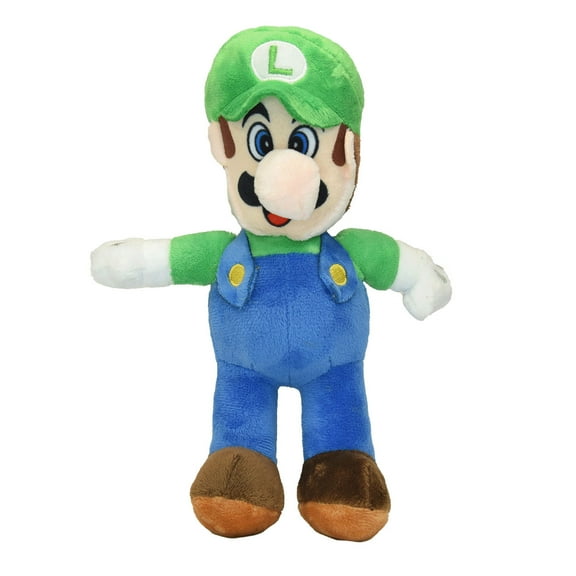 Super Mario Bros 8.5 inch Luigi Stuffed Plush Doll Toy