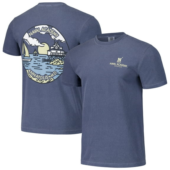 Unisex Navy Navy Midshipmen Scenic Comfort Colors T-Shirt
