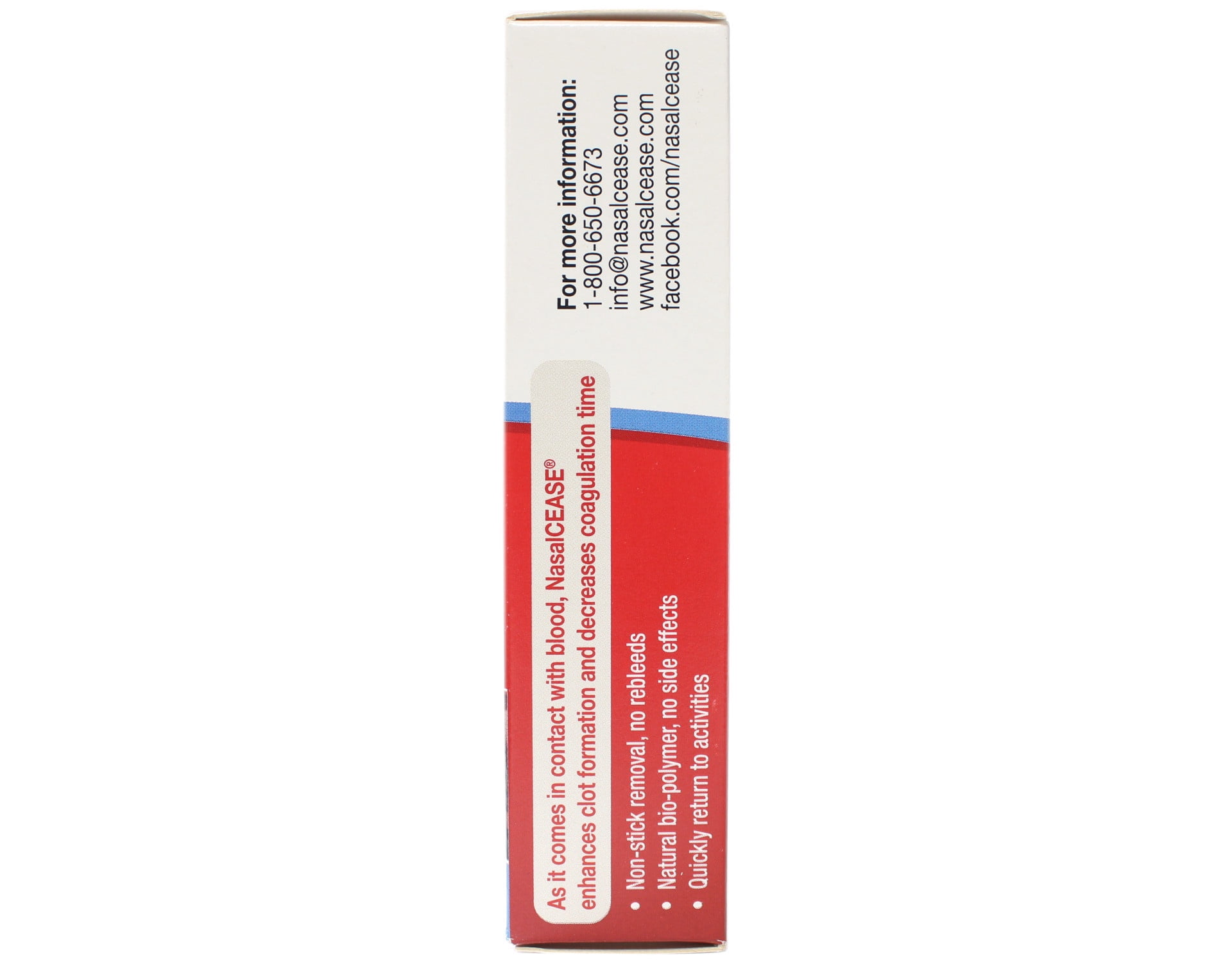 NasalCease First Aid for Cuts & Nosebleeds, 5 Count - 4 Pack
