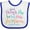 White and Royal, variant on Inktastic Funny Shakespeare Quote Boys or Girls Baby Bib