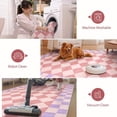 thumbnail image 3 of Checkered Washable Rug Runners for Hallways Non Slip,2x7 Black Kitchen Bathroom Runner Rug,Trellis Low Pile Indoor Carpet Runner for Bedroom Entryway Foyer, 3 of 8