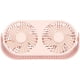 thumbnail image 1 of Pink Usb Desk Fan Mini Quiet Desktop Fan With 3 Adjustable Speeds Small Electric Fan For Office Home Car Traveling 23x12x5cm (pink 1pc), 1 of 5