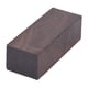 thumbnail image 1 of Bloque de Talla de Madera, Textura de Densa Oscura de Madera Rectangular de Madera Oscura para incrustaciones de instrumentos musicales, 1 of 7