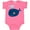 Hot Pink, variant on Inktastic Whale Cute Blue Boys or Girls Baby Bodysuit