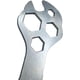 thumbnail image 4 of Multipurpose Bike Wrench - For Maintenance And Emergency Repairs - Fits Most Bike Pedal Bolts2pcs-silver, 4 of 5