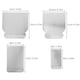 thumbnail image 2 of BRIGHTFUFU 4Ud De Cuchillas Para Pared En Inoxidable Para Aplicar Y Quitar Papel Tapiz, 2 of 8