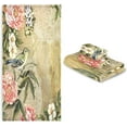 thumbnail image 7 of Dreamtimes Vintage Flower Birds Towel Set of 3, Ultra Soft and Absorbent Bath Towels for Bathroom Sports Gym Swim Spa Beach (1 Bath Towel, 1 Hand Towel & 1 Washcloth), 7 of 7