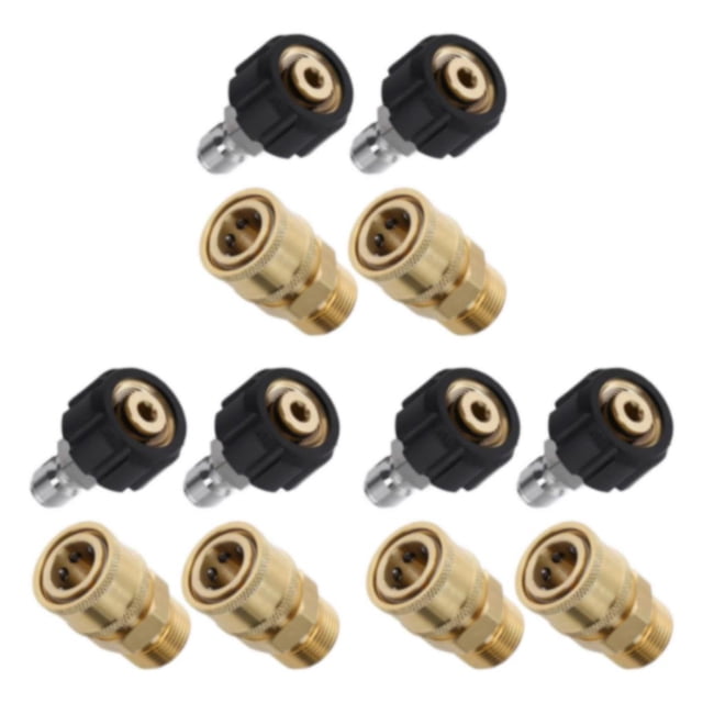 Youkk 4pieces Universal Compatibility Joint Set For Cleaning Machine Safety Cleaning Machine Water Accessories coppery 14mm 3.4pcs 3Set