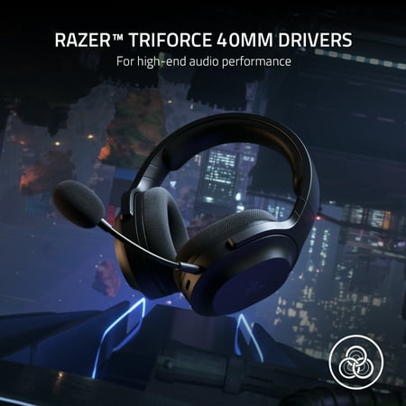 Razer - Barracuda X Wireless Stereo Gaming Headset for PC, PS4, PS5, Switch, and Android - Black