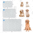 thumbnail image 5 of MH MYLUNE HOME Self Cooling Mat for Large Dog, 39”x59” Arc-Chill Cooling Fiber & Endothermic Color Changing Pet Cooling Pad, Foldable & Washable Summer Pet Blanket, 5 of 7