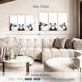thumbnail image 4 of Elephant Stock Three Funny Animals Wall Art - Horizontal Multi Panel Canvas - Living Room Wall Decor - Humor Multi Panel - White And Gray Decor - 45" x 28", 4 of 8