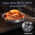 thumbnail image 3 of Cooks Standard Stainless Steel Frying Pan with Lid, 8-Inch Multi-Ply Clad Wok Stir Fry Pan, Kitchen Skillet, Silver, 3 of 8
