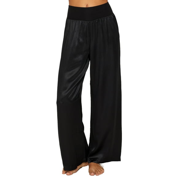 PJ Harlow Womens Lola Satin Lounge Pants Style-LOLA