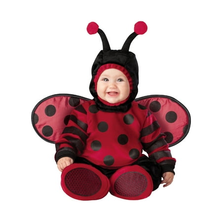 Incharacter Costumes IC6028-I612 Infant Toddler Itty Bitty Lady Bug Costume
