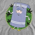 thumbnail image 2 of South Park Towelie Unisex Adult Pull-Over Hoodie,Athletic Heather, X-Large, 2 of 6