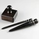 thumbnail image 3 of Polished Rod Ebony Wood Tool for Manual Burnishing 4Pcs, 3 of 5