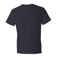 thumbnail image 2 of Gildan - Softstyle Lightweight Short Sleeve T-Shirt For Men | Casual T-Shirts For Regular Use, 4.5oz 100% Ring-Spun Cotton, Navy Color, Pack Of 6, Size L, 2 of 5