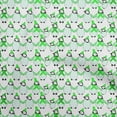 thumbnail image 1 of oneOone Georgette Viscose Light Green Fabric Kawai Craft Projects Decor Fabric Printed By The Yard 42 Inch Wide-DN, 1 of 5
