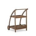 thumbnail image 2 of Teak Outdoor Rolling Trolley, 2 of 7