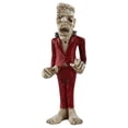 thumbnail image 1 of Figura de Monstruo de Resina con Chaqueta Cosida para Halloween | Textura Cosida con Detalles Espeluznantes | Decoración para Fiesta de Halloween | Accesorio para Casa Embrujada | Coleccionable de Te, 1 of 6