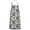 Black-1, variant on Leopard Print Adjustable Waterproof Apron for Adults 33x27 Inch – Cooking Apron with 2 Large Pockets, Durable Polyester Bib for Kitchen, Baking, BBQ, and Home Use