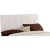 Faux-Suede Button Headboard, Multiple Colors