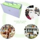 thumbnail image 4 of Carpetas de archivos expandibles FloreceBien con bolsillos, tamaño carta/A4, organizador de documentos en forma de acordeón para la escuela y la oficina, paquete de 2, morado y verde, 4 of 5