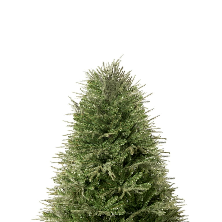 6.5ft Christmas Tree with Lights, Hinged Design with Foot Pedal