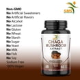 thumbnail image 4 of Chaga Mushroom Extract (Inonotus Obliquus) With 30% Polysaccharides 60 Veg Caps, 4 of 10