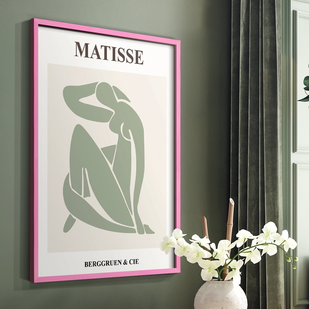 Matisse LIX Framed Print - Solid Wood