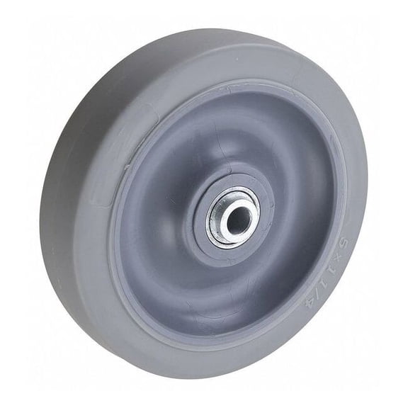 Manufacturer Varies Caster Wheel,5"dia,325 lb,Gray 5VT78