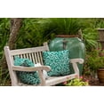 thumbnail image 4 of 16" x 16" Simply Daisy Seaweed Indoor/Outdoor Pillow, Kelly Green Qty 1, 4 of 6