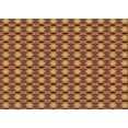 thumbnail image 1 of Ahgly Company Machine Washable Indoor Rectangle Transitional Orange Area Rugs, 2' x 5', 1 of 7